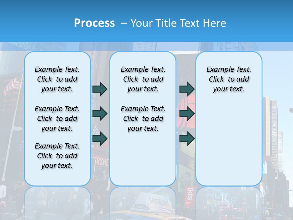 Panorama Speed Colorful PowerPoint Template