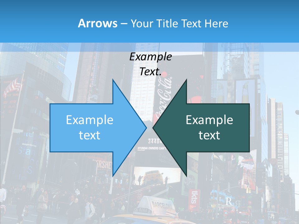 Panorama Speed Colorful PowerPoint Template