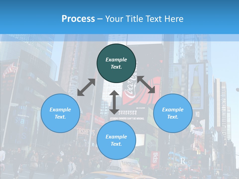 Panorama Speed Colorful PowerPoint Template