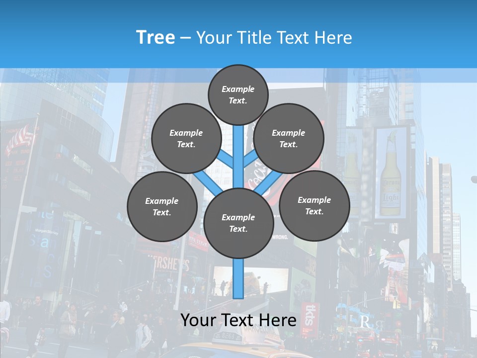 Panorama Speed Colorful PowerPoint Template