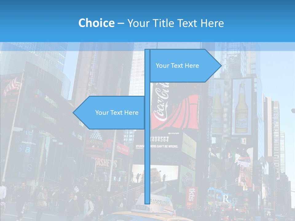 Panorama Speed Colorful PowerPoint Template