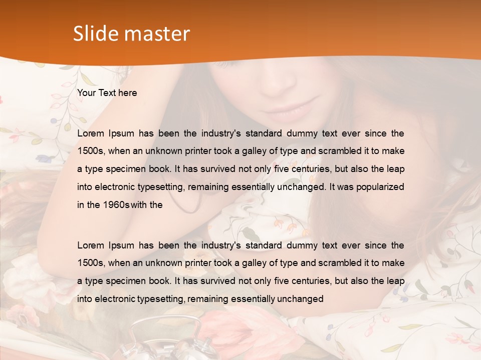 Happy Bu Ine Toon PowerPoint Template