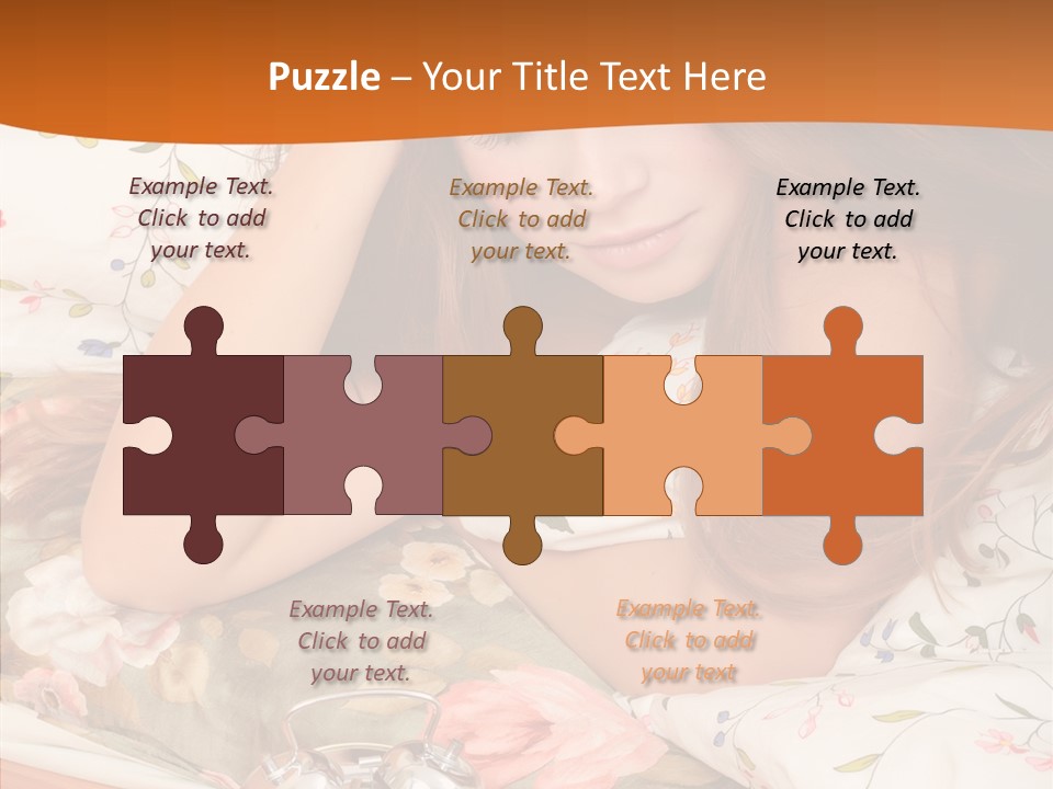 Happy Bu Ine Toon PowerPoint Template