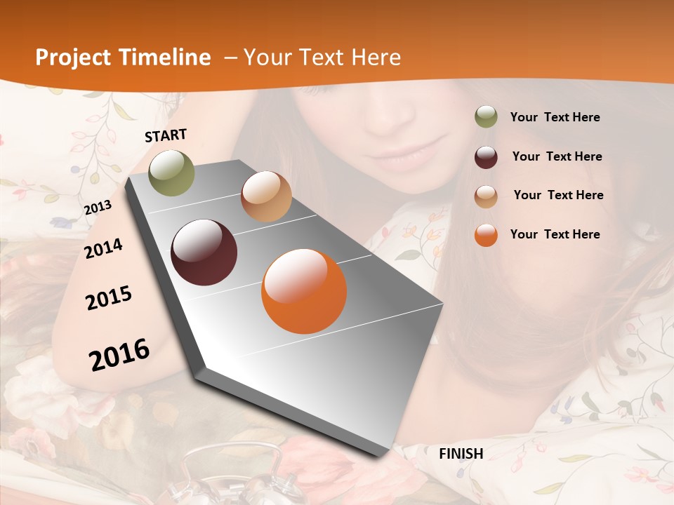 Happy Bu Ine Toon PowerPoint Template