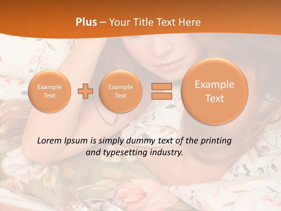 Happy Bu Ine Toon PowerPoint Template