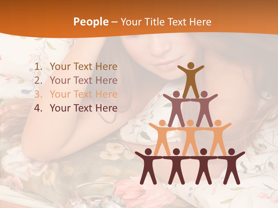 Happy Bu Ine Toon PowerPoint Template