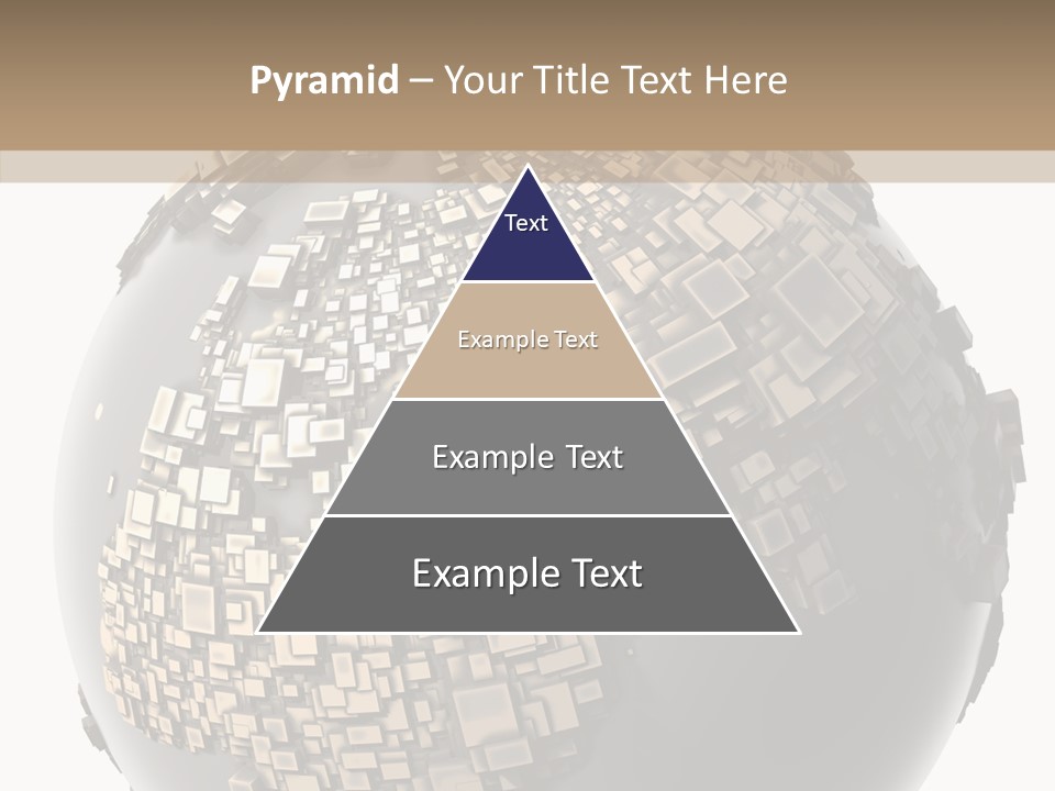 White Cube Worldwide PowerPoint Template