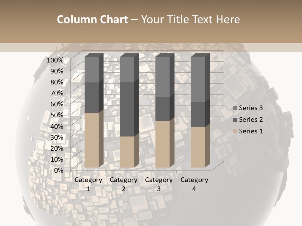 White Cube Worldwide PowerPoint Template
