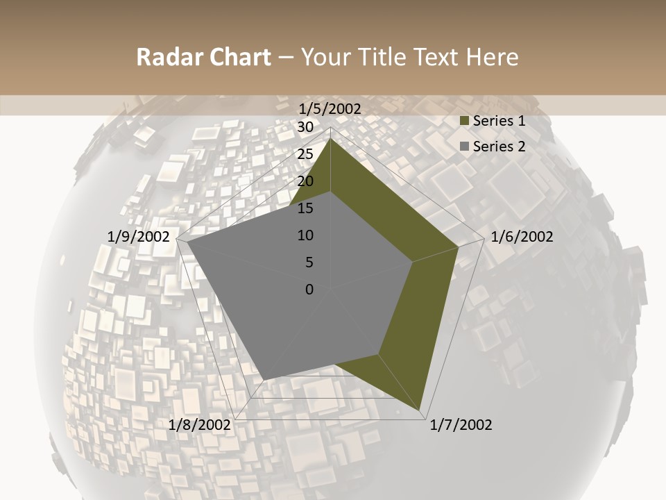 White Cube Worldwide PowerPoint Template