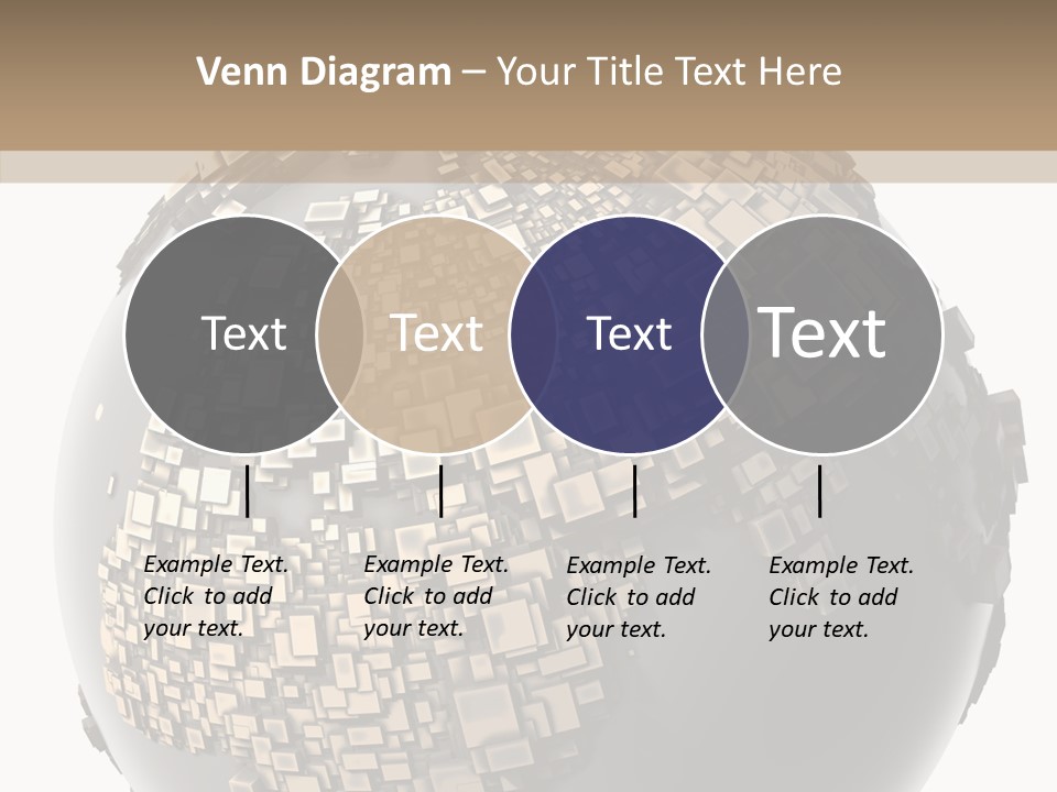 White Cube Worldwide PowerPoint Template