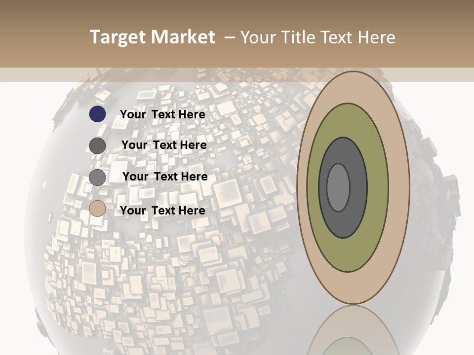 White Cube Worldwide PowerPoint Template