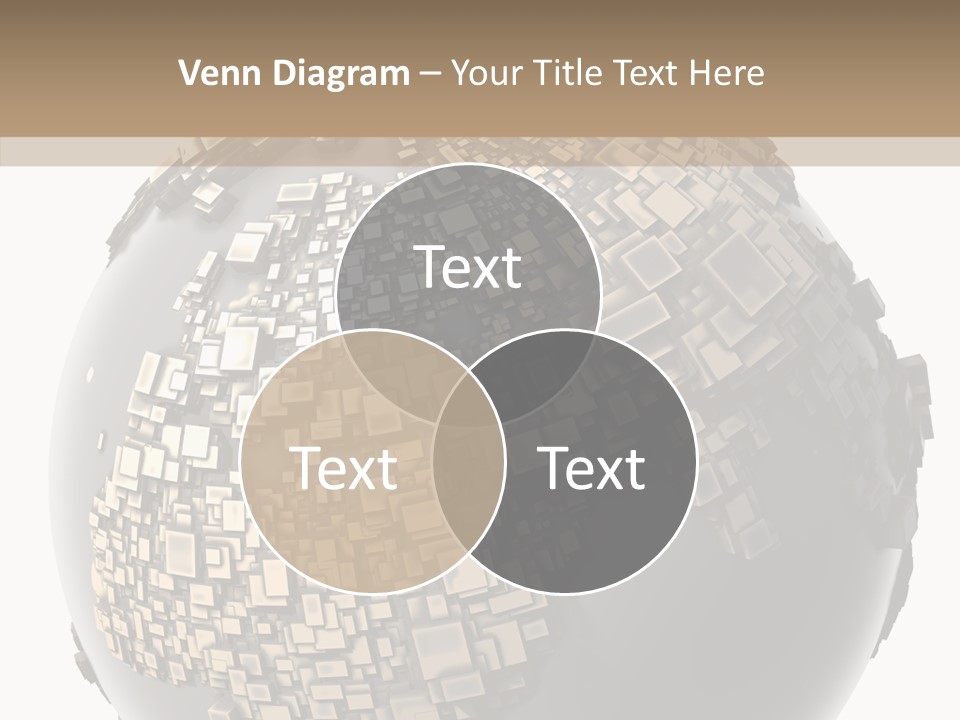 White Cube Worldwide PowerPoint Template