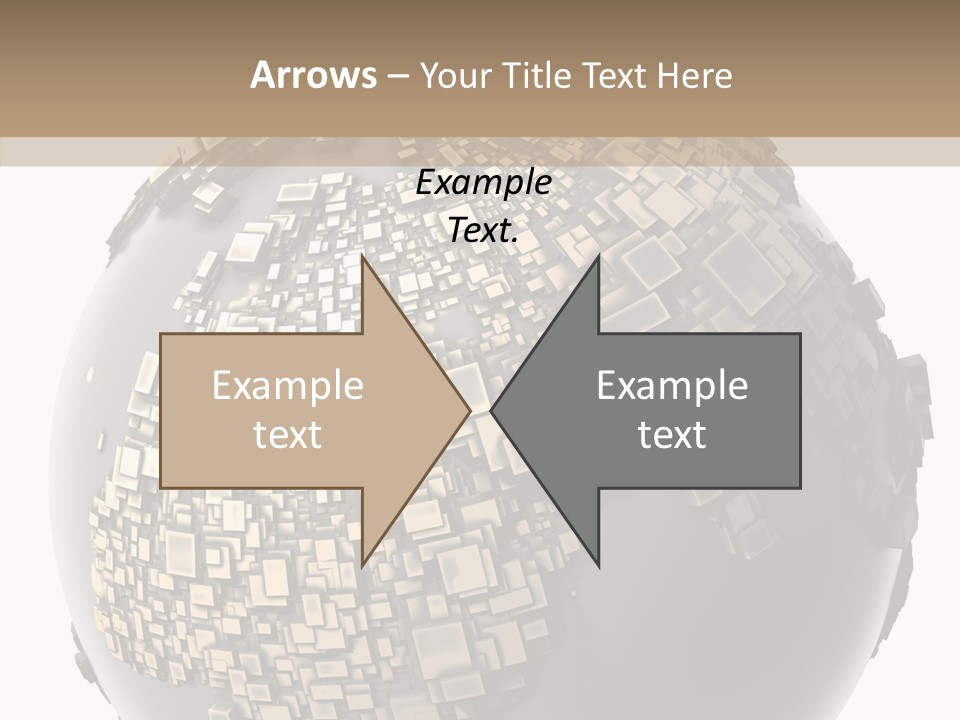 White Cube Worldwide PowerPoint Template