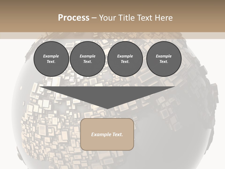 White Cube Worldwide PowerPoint Template