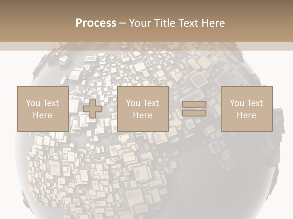 White Cube Worldwide PowerPoint Template