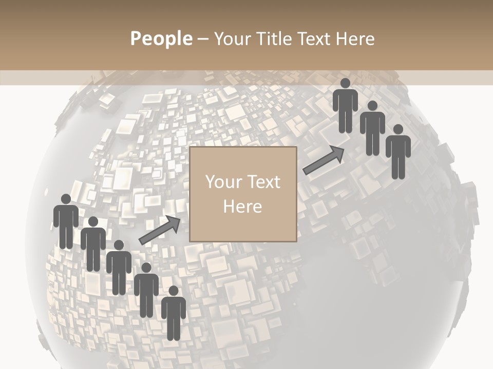 White Cube Worldwide PowerPoint Template