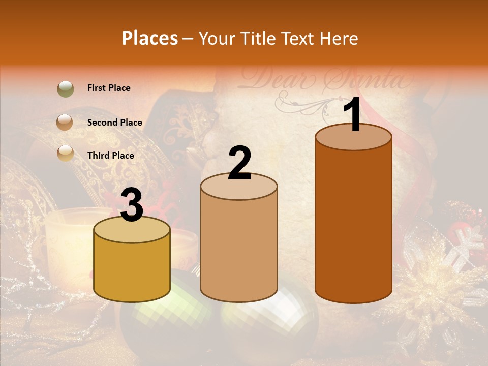 White Letter Parchment PowerPoint Template