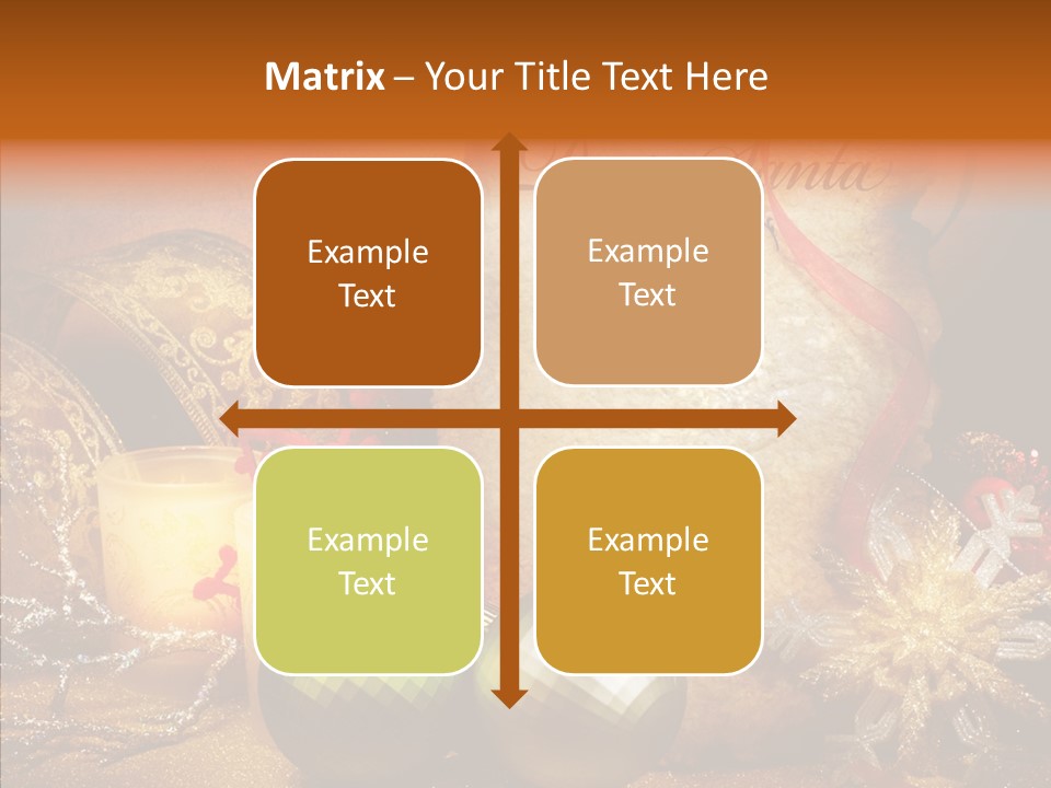 White Letter Parchment PowerPoint Template