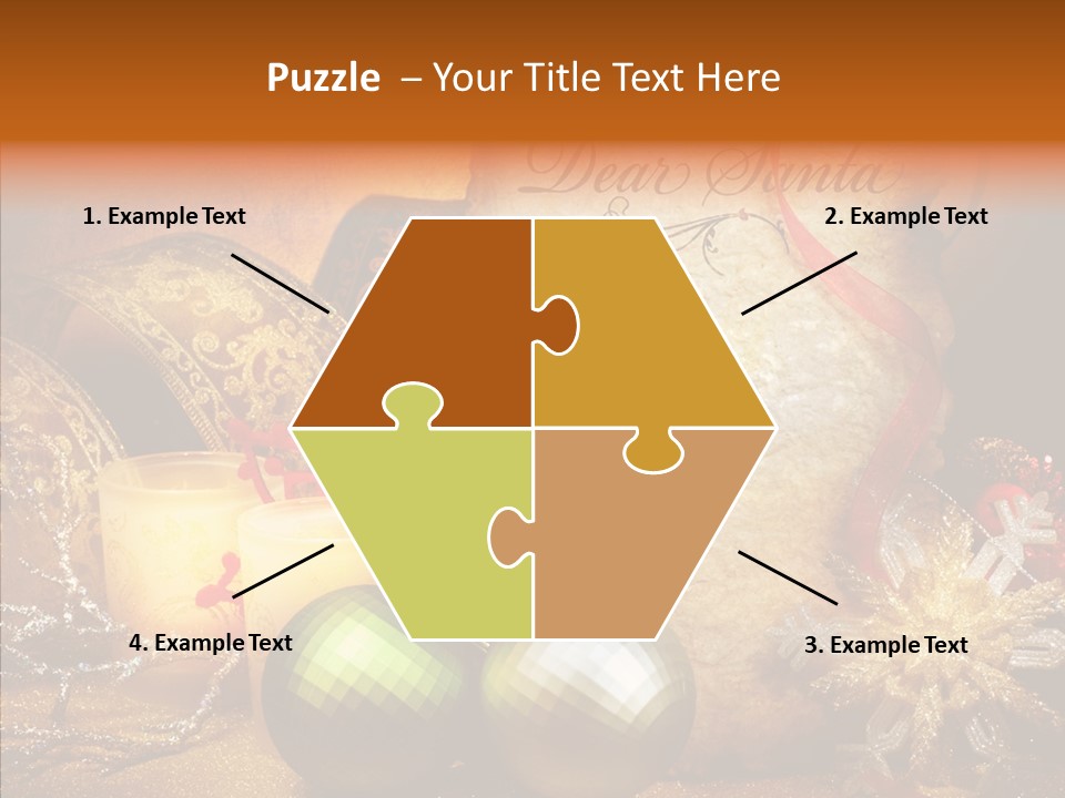 White Letter Parchment PowerPoint Template