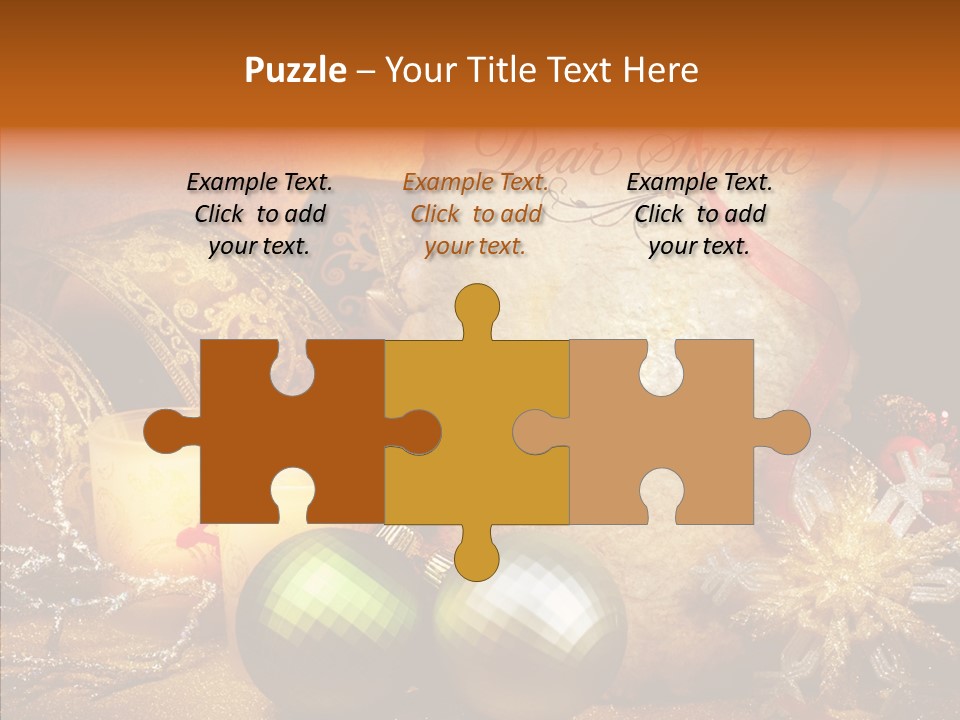 White Letter Parchment PowerPoint Template