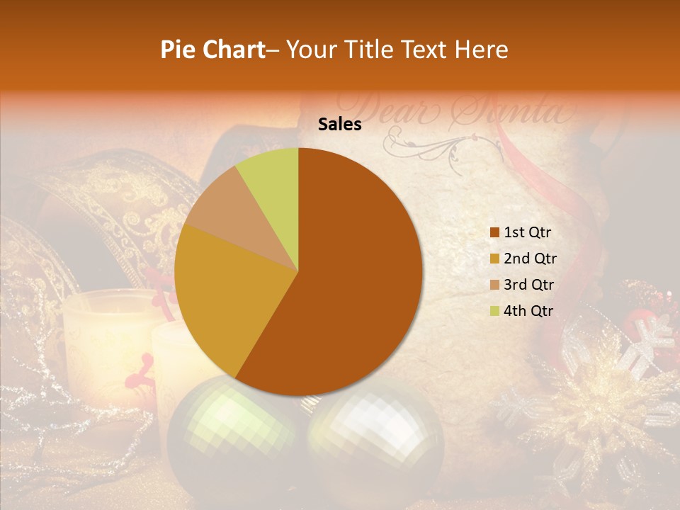 White Letter Parchment PowerPoint Template