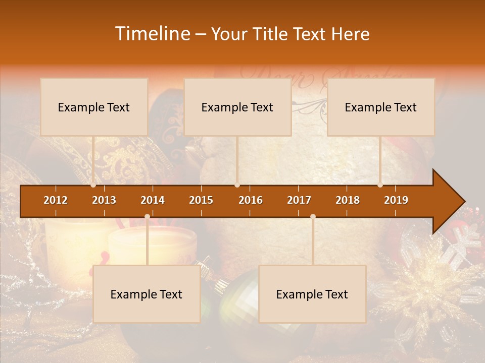 White Letter Parchment PowerPoint Template