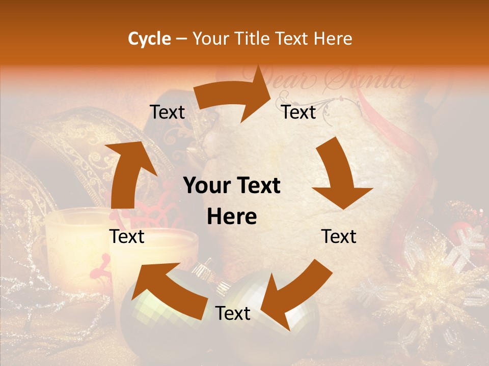 White Letter Parchment PowerPoint Template