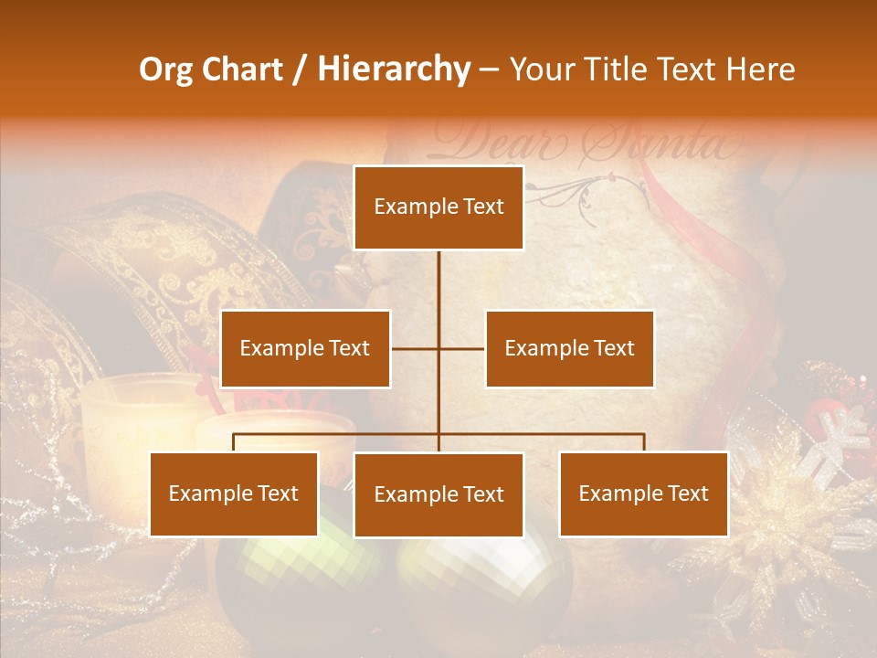 White Letter Parchment PowerPoint Template