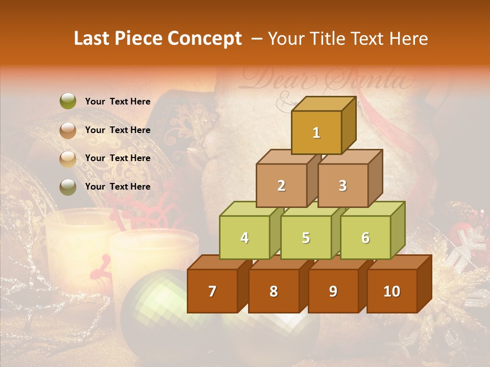 White Letter Parchment PowerPoint Template