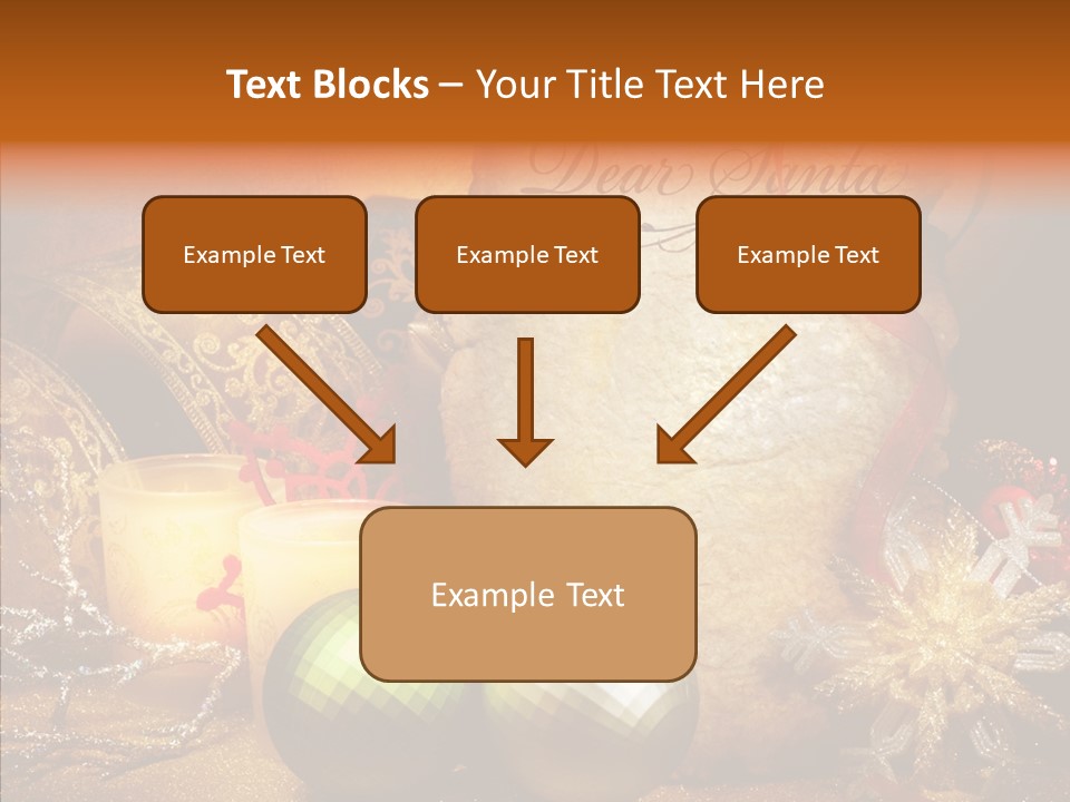 White Letter Parchment PowerPoint Template