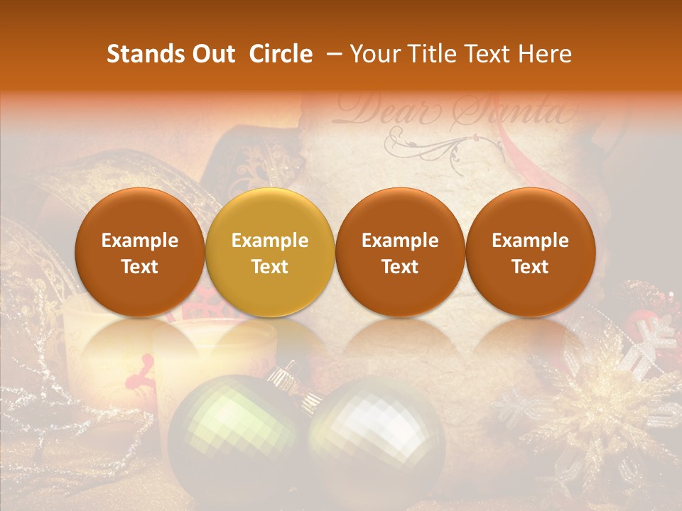 White Letter Parchment PowerPoint Template