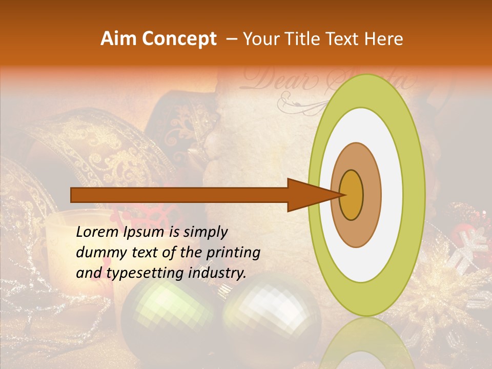 White Letter Parchment PowerPoint Template