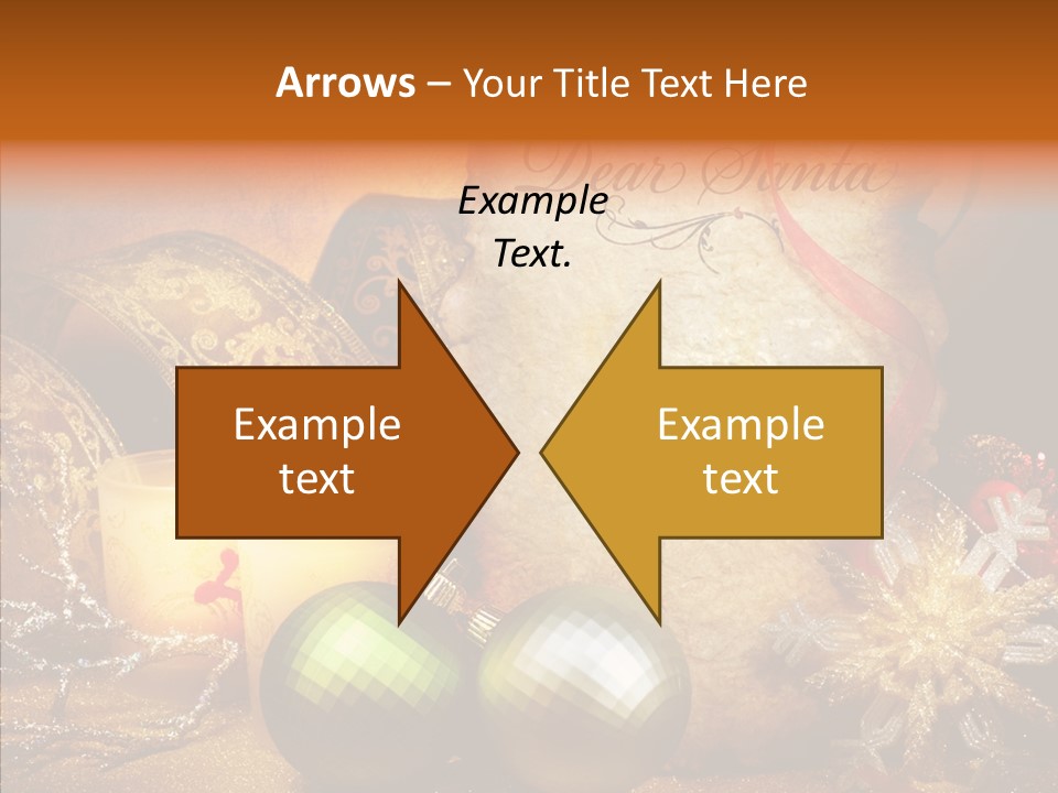 White Letter Parchment PowerPoint Template