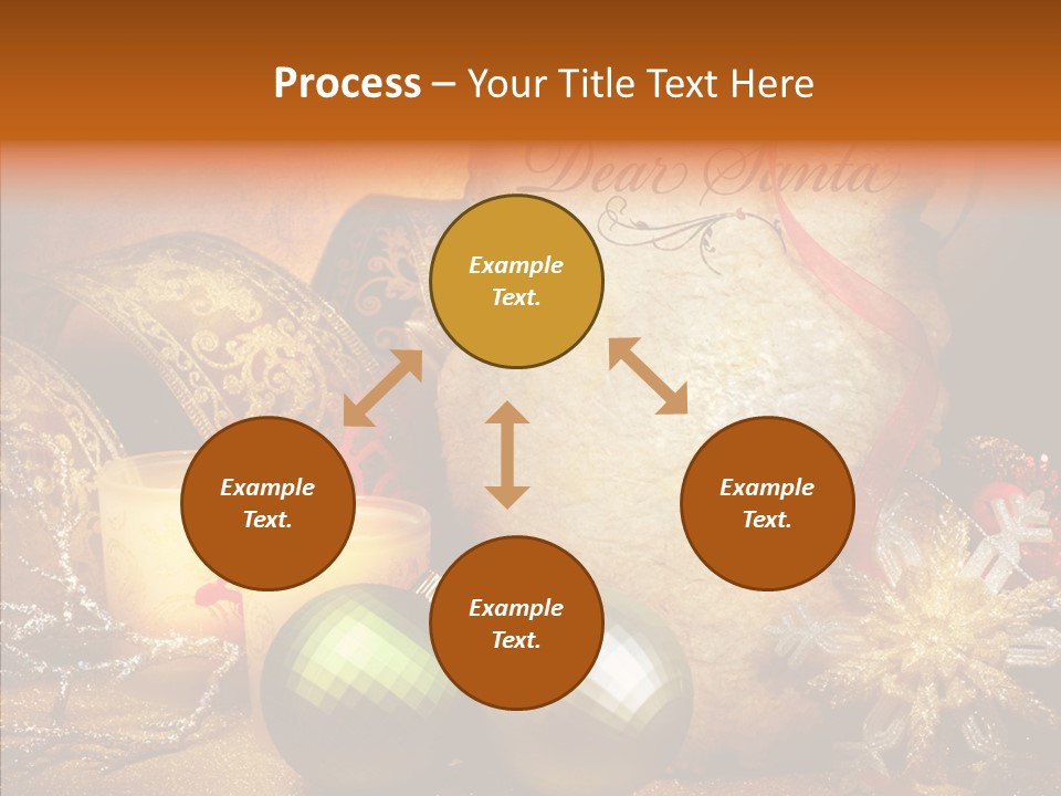 White Letter Parchment PowerPoint Template