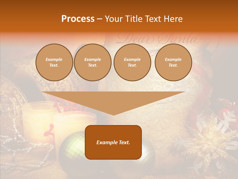 White Letter Parchment PowerPoint Template