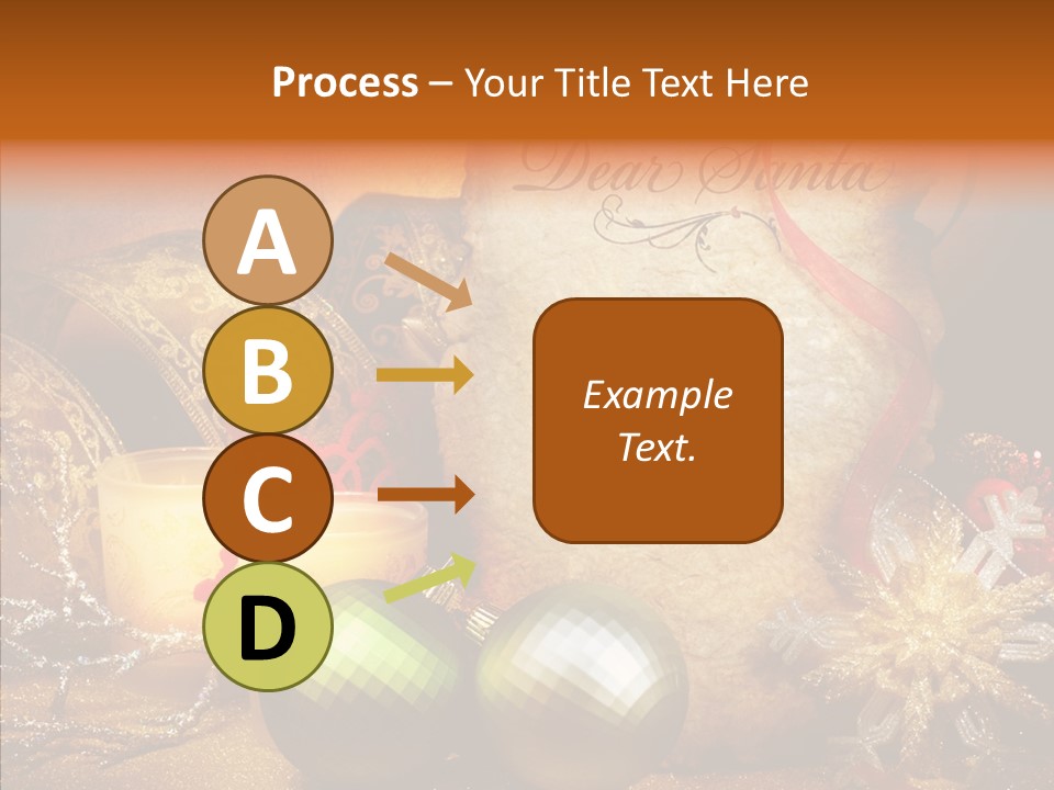 White Letter Parchment PowerPoint Template