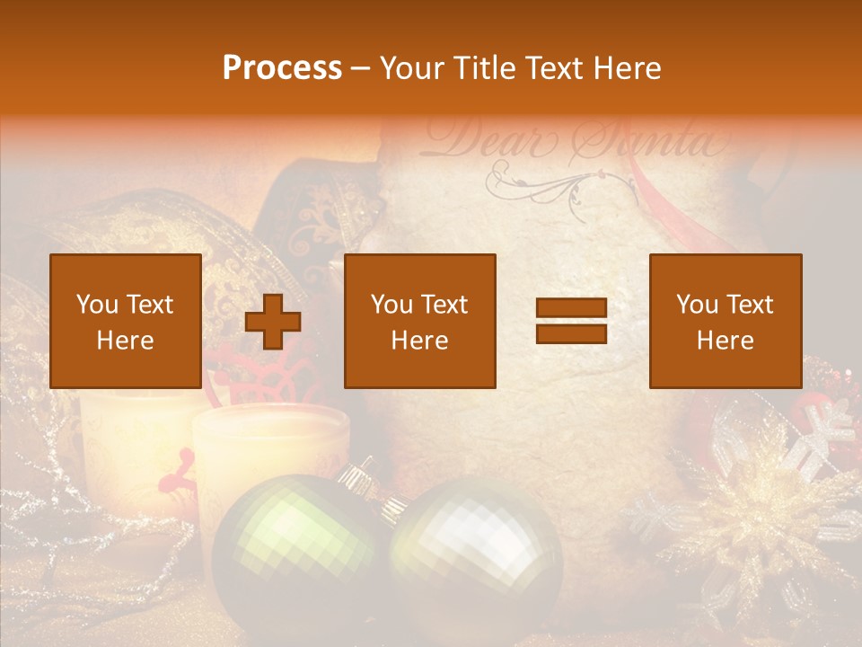 White Letter Parchment PowerPoint Template