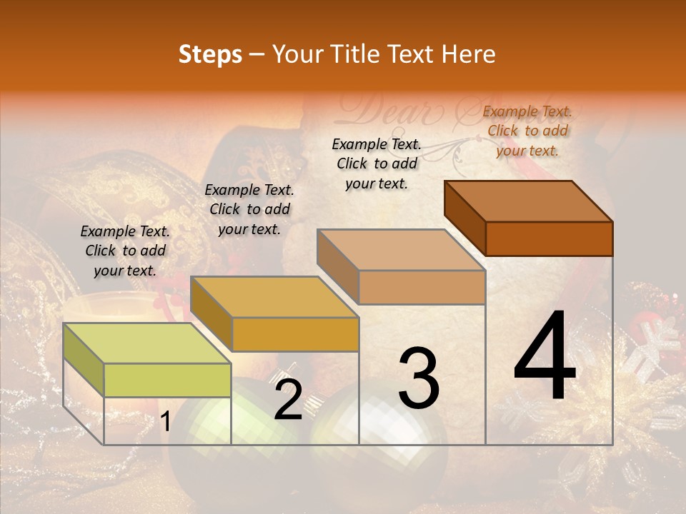 White Letter Parchment PowerPoint Template