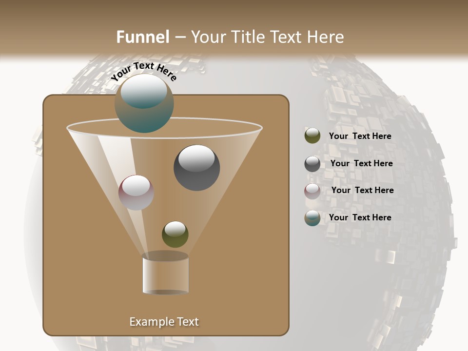 Pacific Continent Globe PowerPoint Template