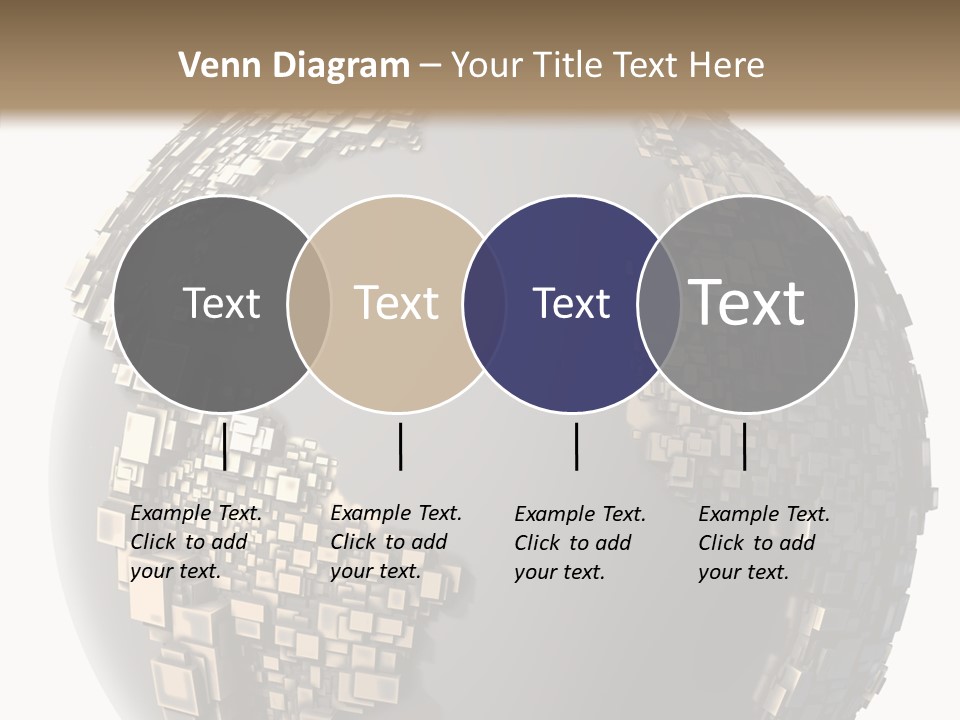 Pacific Continent Globe PowerPoint Template