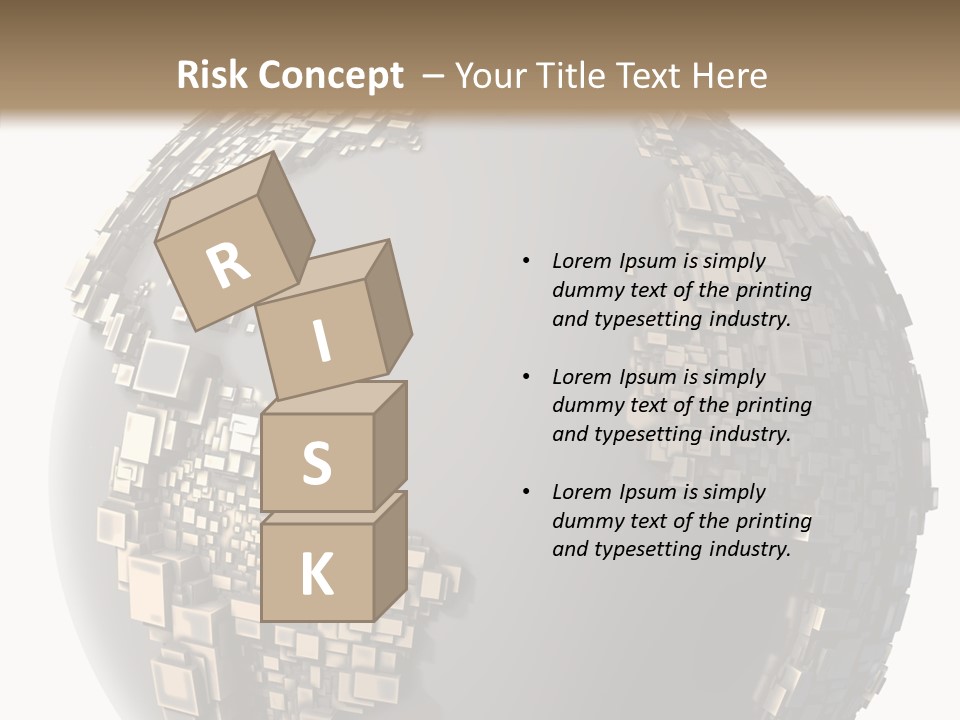 Pacific Continent Globe PowerPoint Template