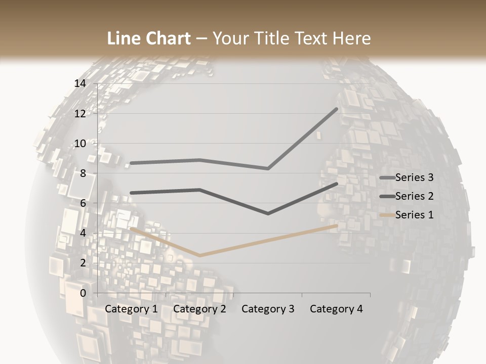 Pacific Continent Globe PowerPoint Template