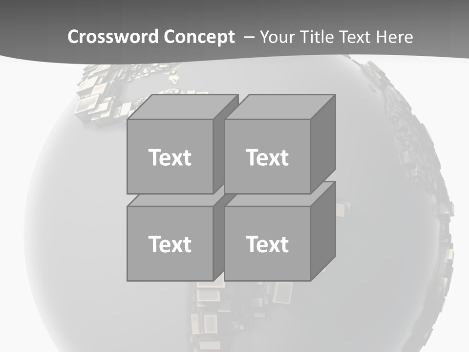 Shape Data Communication PowerPoint Template