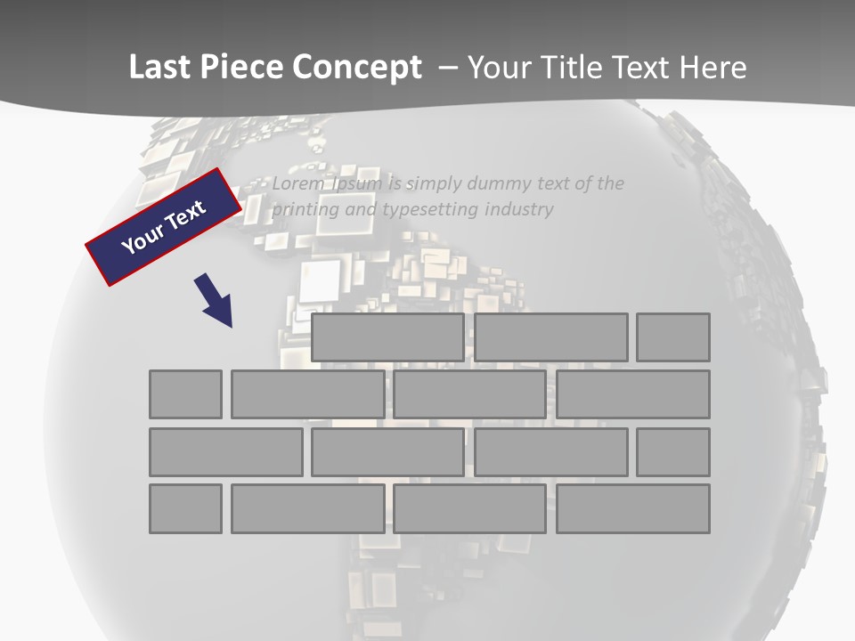 Shape Data Communication PowerPoint Template