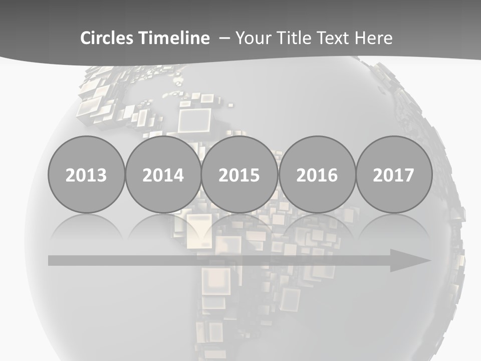 Shape Data Communication PowerPoint Template
