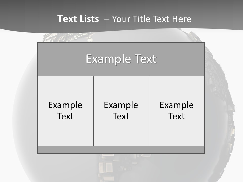 Shape Data Communication PowerPoint Template