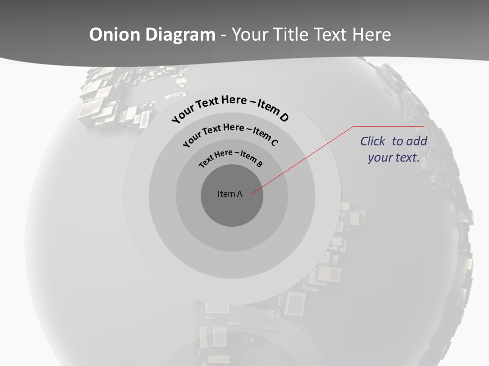 Shape Data Communication PowerPoint Template