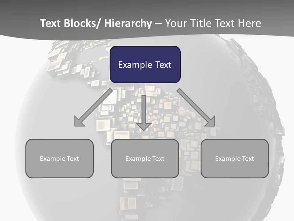 Shape Data Communication PowerPoint Template