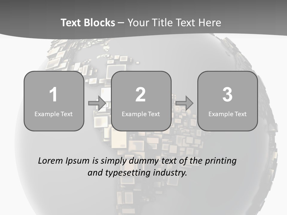 Shape Data Communication PowerPoint Template