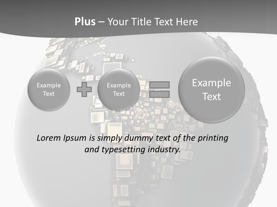 Shape Data Communication PowerPoint Template
